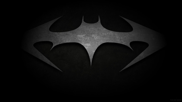 Batman symbol black background dark free wallpaper - medium preview image