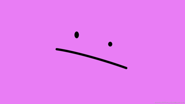 Sad face pink background black free wallpaper - medium preview image