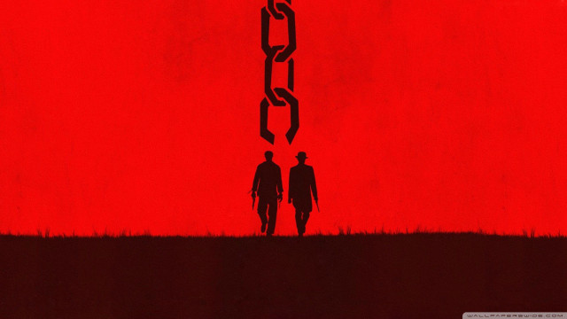 Couple people red wall chain free wallpaper - medium preview image