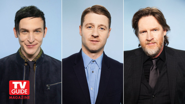 Three men suits ties posing free wallpaper - medium preview image