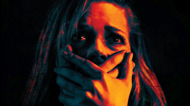 Woman covering face creepy expression free wallpaper - medium preview image
