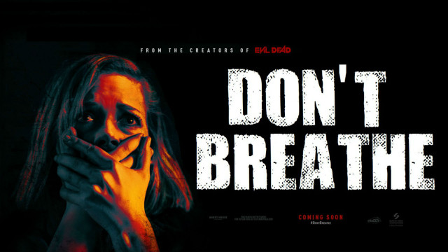 Woman covering mouth dont breathe free wallpaper - medium preview image