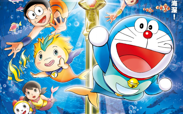 Cartoon character many characters pole free wallpaper - medium preview image