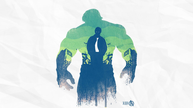 Man suit tie green blue free wallpaper - medium preview image