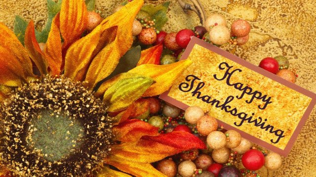 Sunflower thanksgiving card autumn decorations #3 free wallpaper - medium preview image