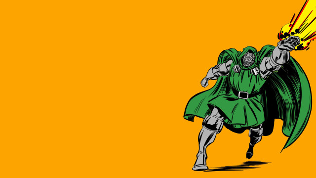 Man green cape yellow object free wallpaper - medium preview image
