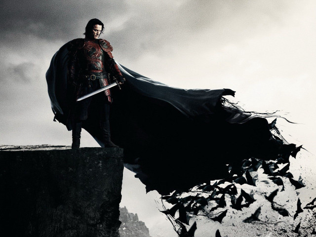 Man cliff sword cloak standing free wallpaper - medium preview image