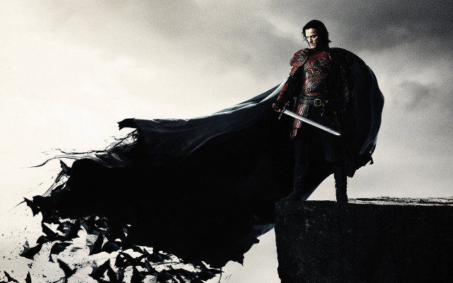 Gothic man cliff sword cape free wallpaper - medium preview image