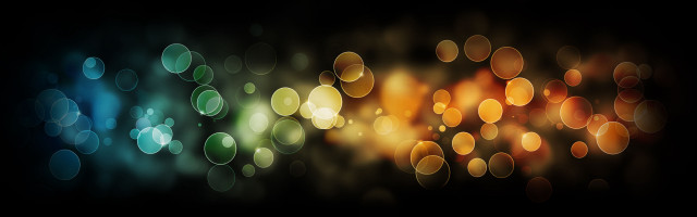 Blurry black background lights dim free wallpaper - medium preview image