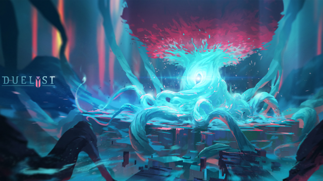 Blue red creature cave red free wallpaper - medium preview image
