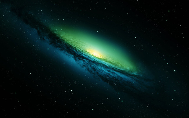 Green blue spiral object sky free wallpaper - medium preview image