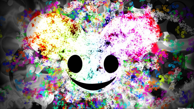Smiley face colorful sprinkles happy free wallpaper - medium preview image