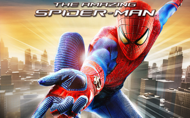 Man spider suit flying arms free wallpaper - medium preview image