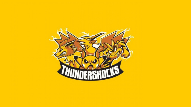 Yellow thunderbirds logo background image free wallpaper - medium preview image