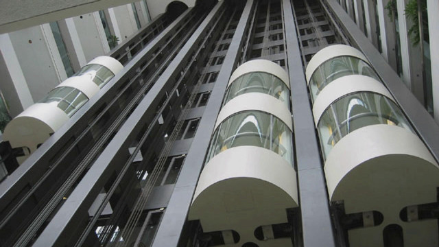 Tall building windows skylight looking free wallpaper - medium preview image