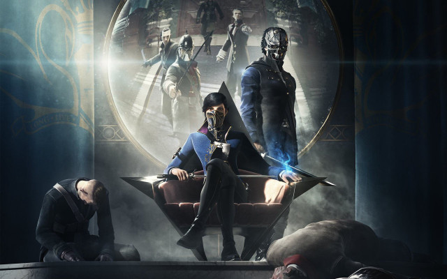 Group people chairs mirror man free wallpaper for desktop - medium preview image