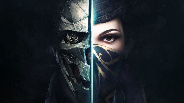 Woman mask sword hand image free wallpaper - medium preview image