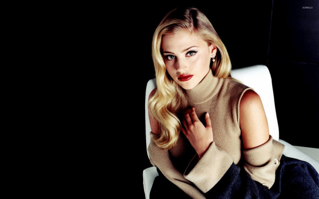 Woman sitting chair sweater cigarette free wallpaper - medium preview image