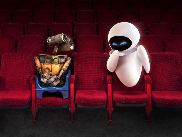 Robot theater couch automatistes animation free wallpaper - medium preview image