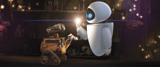 Robot flashlight truck background lights free wallpaper - medium preview image