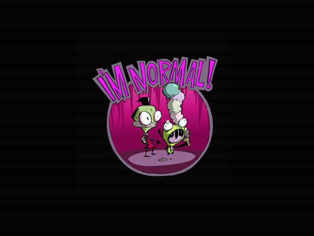 Creepy cartoon character face free wallpaper - medium preview image