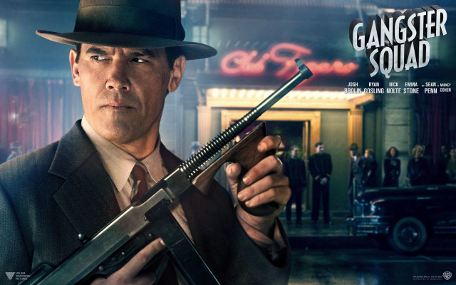 Gangster squad 2 man holding free wallpaper - medium preview image