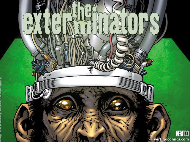 Monkey electrical equipment head exterminators free wallpaper - medium preview image