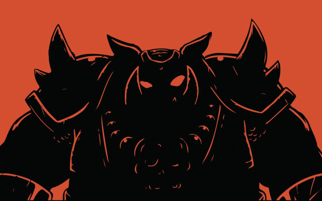 Black red cats horns ears free wallpaper - medium preview image
