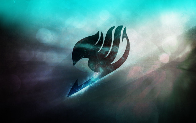 Stylized bird blue tail black free wallpaper - medium preview image