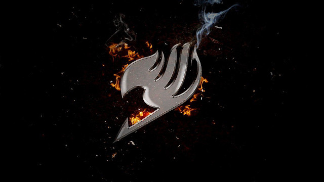 Fork flames smoke black background free wallpaper - medium preview image