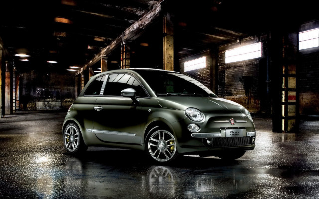 Small car dark garage modern free wallpaper - medium preview image
