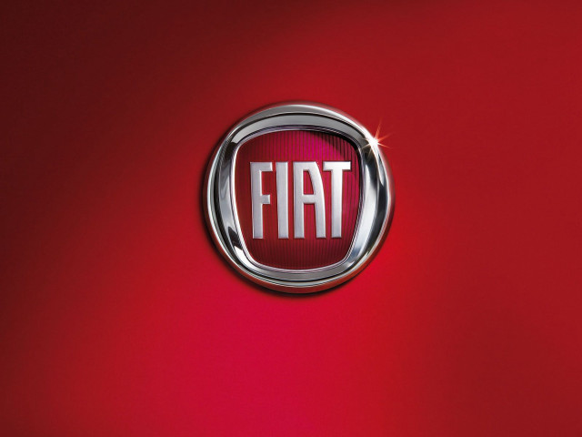 Fiat logo red background sparkle free wallpaper - medium preview image