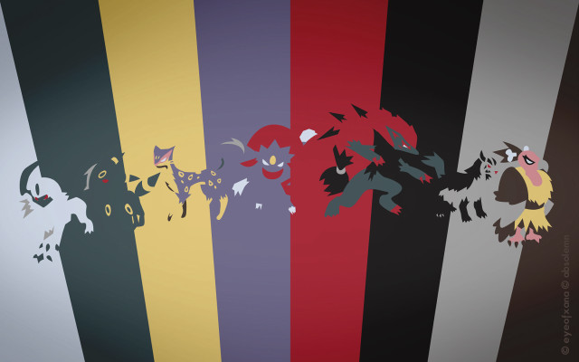 Cats colorful row group standing free wallpaper - medium preview image