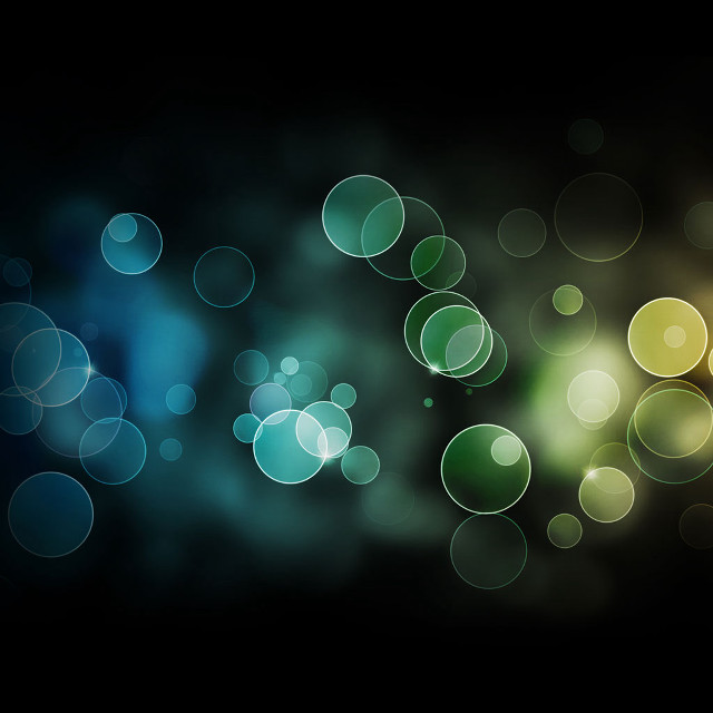 Blurry black background circles of #2 free wallpaper - medium preview image