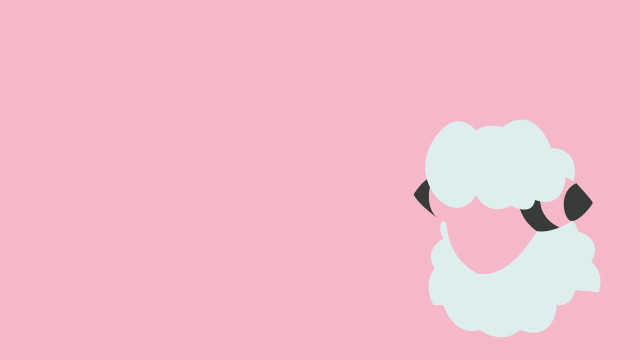 Sheep pink background black nose free wallpaper - medium preview image