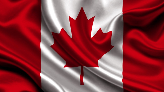 Canadian flag red maple leaf #2 free wallpaper - medium preview image