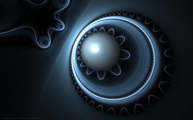 Circular object light center middle free wallpaper - medium preview image