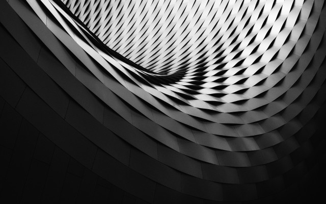 Curved wall clock constructivism checkered free wallpaper - medium preview image