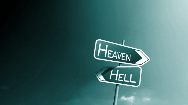 Street signs opposite directions sky free wallpaper - medium preview image