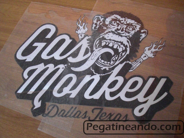 Go monkey sticker wooden floor free wallpaper - medium preview image