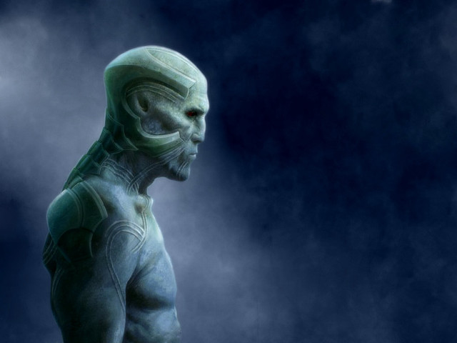 Alien dark moon background night free wallpaper - medium preview image