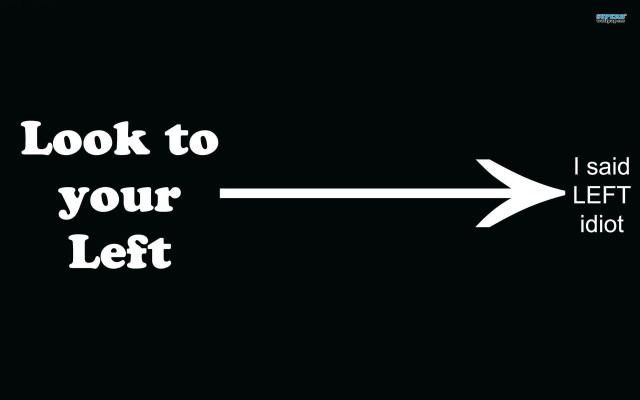 Black white photo arrows left free wallpaper - medium preview image