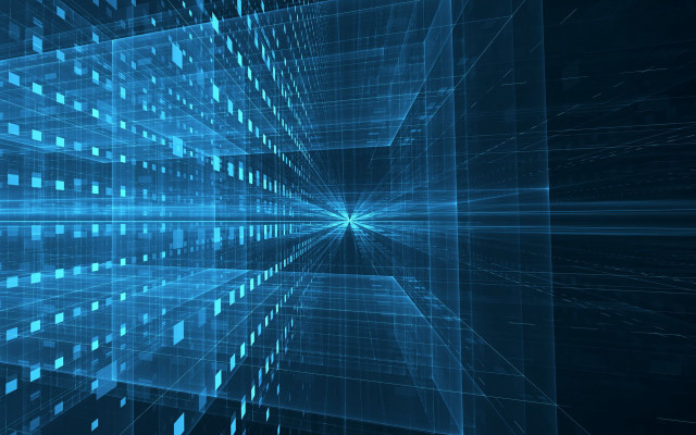 Blue abstract background squares lines free wallpaper - medium preview image
