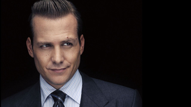Man suit tie smiling black free wallpaper for desktop - medium preview image