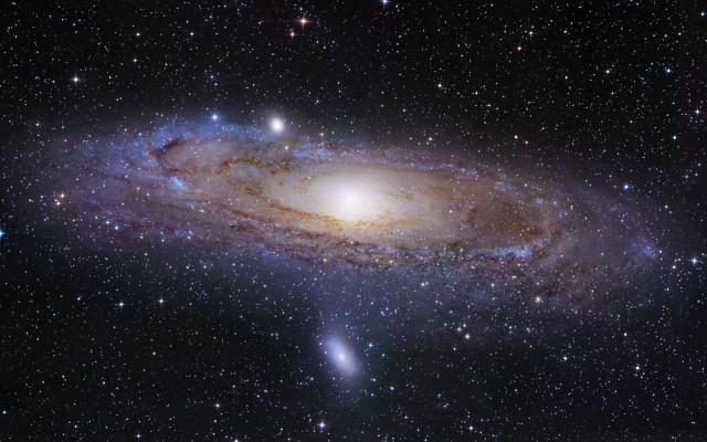 Large colorful galaxy stars bright #4 free wallpaper - medium preview image