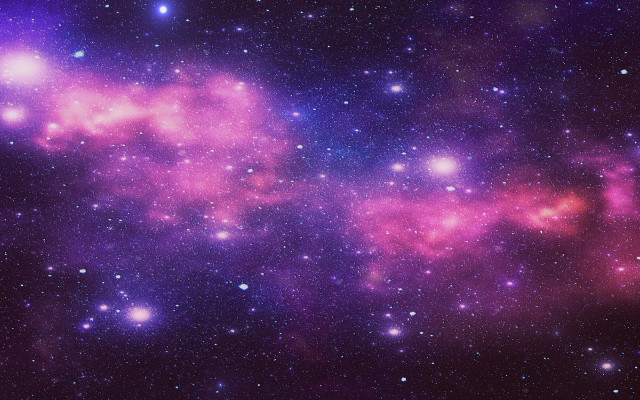 Purple red star field black free wallpaper - medium preview image