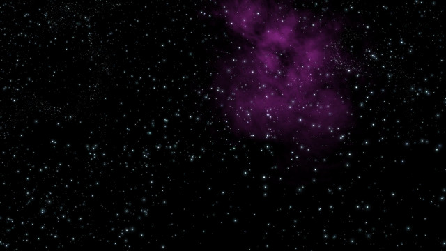 Purple object black sky stars #2 free wallpaper - medium preview image