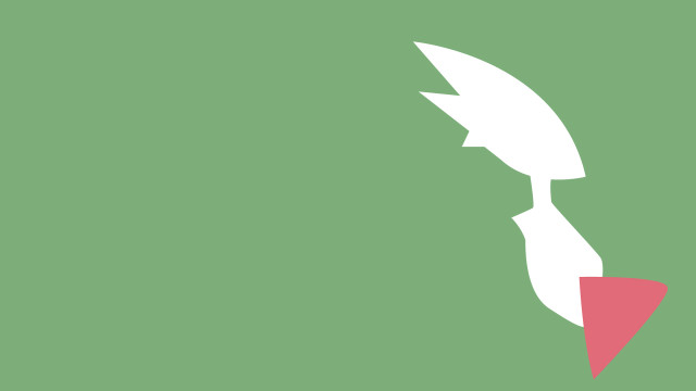 Green background white arrow red free wallpaper - medium preview image