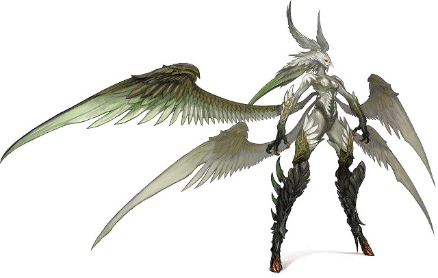 Bird drawing wings spread claws free wallpaper - medium preview image