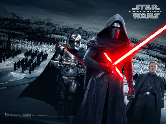 Star wars lightsabers night city free wallpaper - medium preview image
